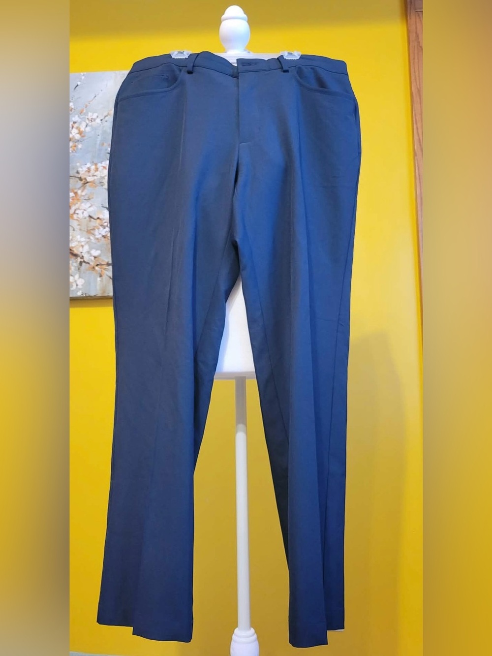Greg Norman Collection Men's Navy Dress Pants